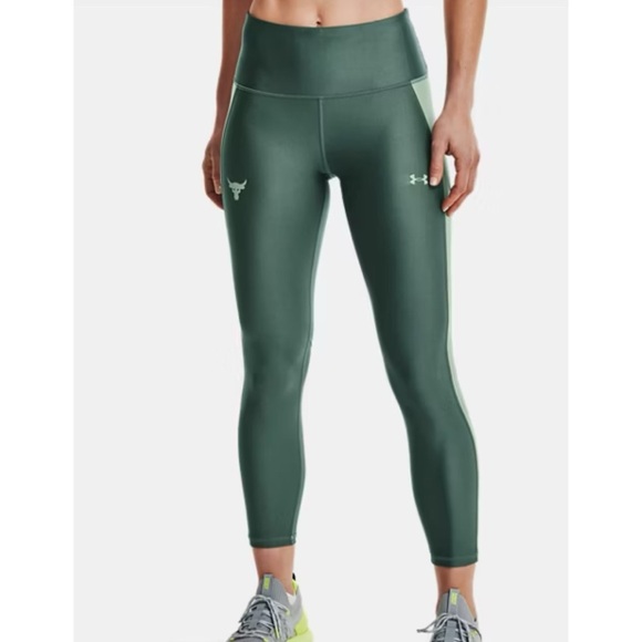 Under Armour Project Rock Ankle Leggings - Picture 1 of 14
